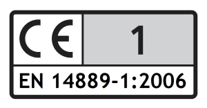 EN 14889-1:2006 (System 1)