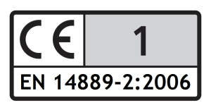 EN 14889-2:2006 (System 1)